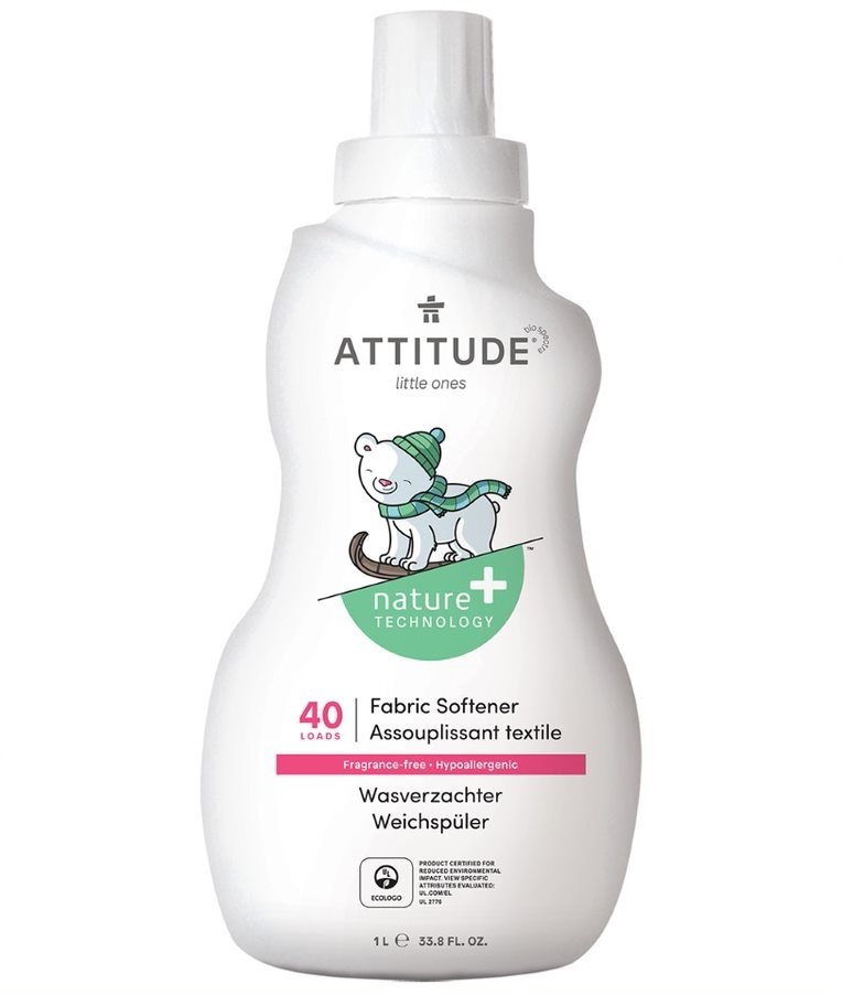 Image of Attitude Little Ones Fabric Softener Fragrance Free