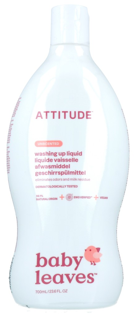 Image of Attitude Unscented Washing Up Liquid