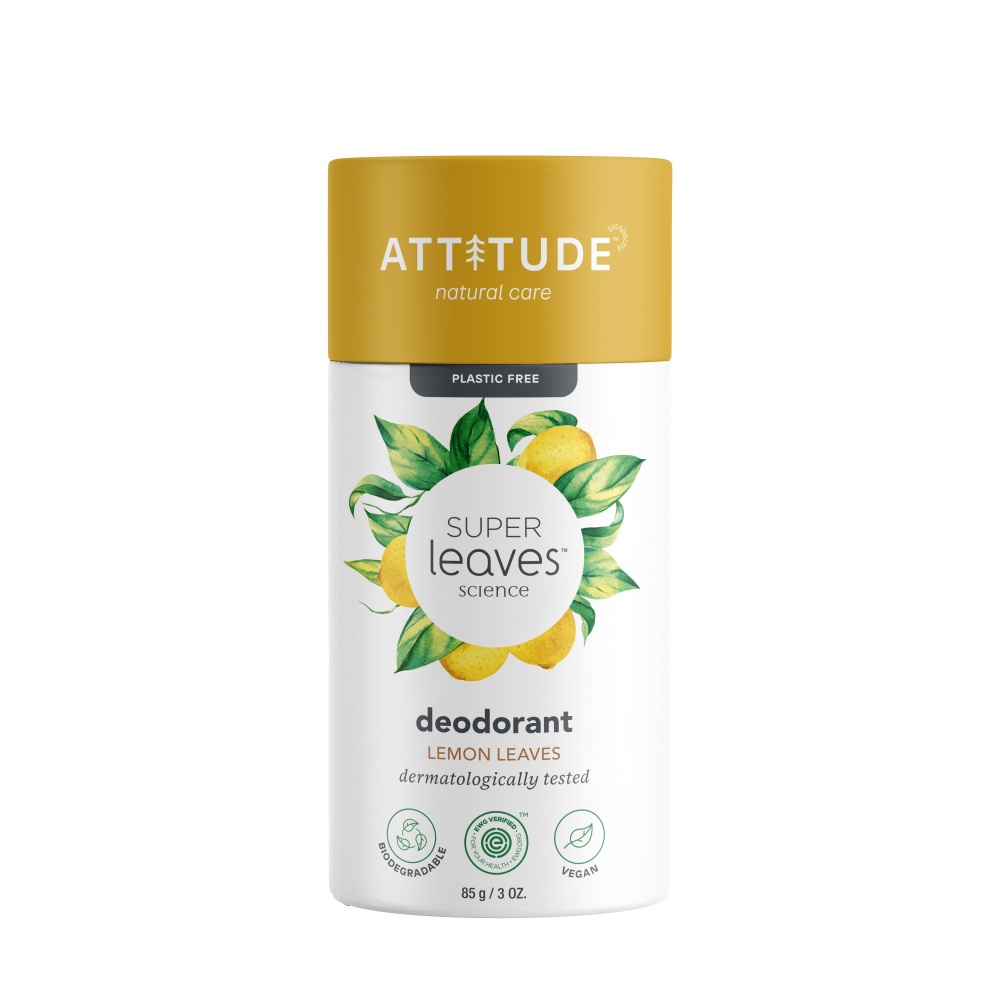 Image of Attitude Super Leaves Deodorant Lemon Leaves