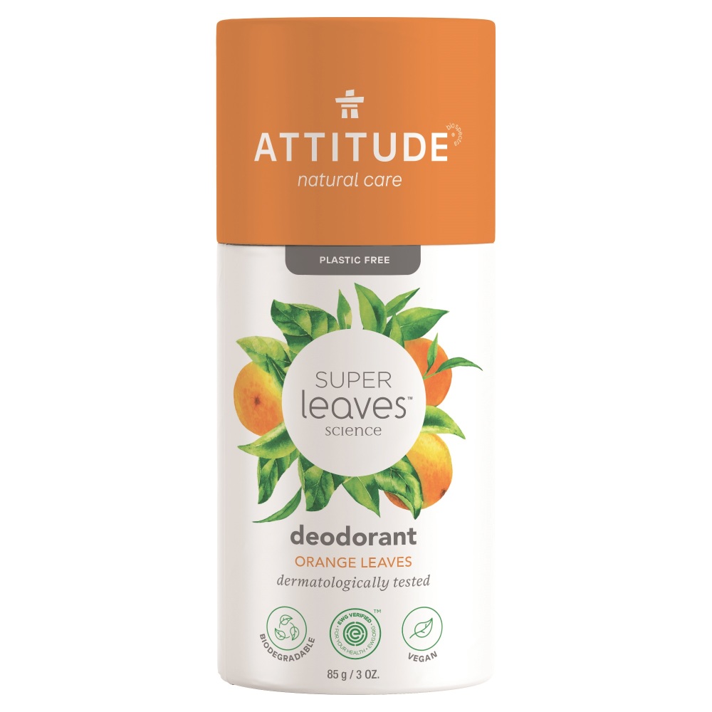 Image of Attitude Super Leaves Deodorant Orange Leaves
