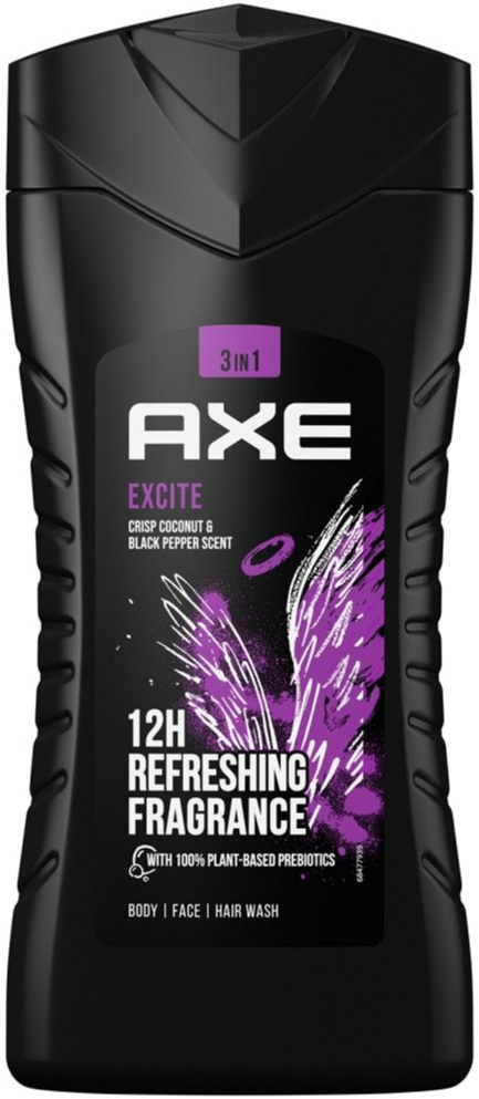 Axe 3 in 1 Body Face & Hair Wash afbeelding