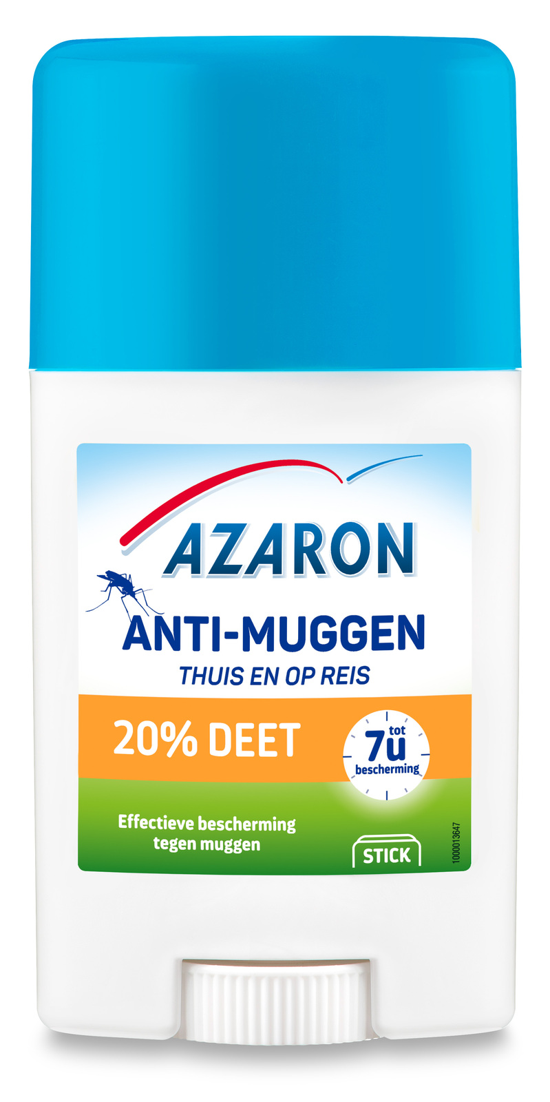 Image of Azaron Anti-Muggenstick Thuis en op Reis 20% DEET 