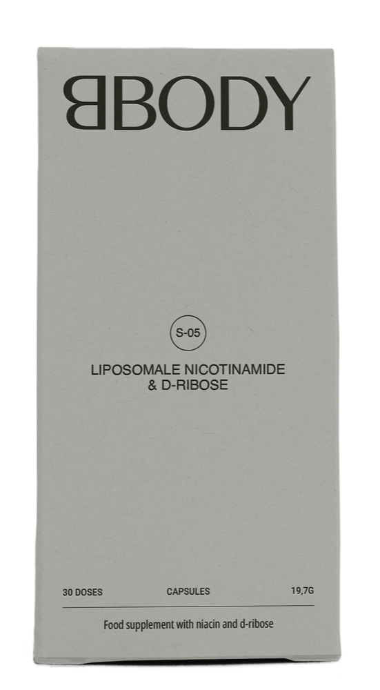 BBODY Liposomale Nicotinamide & D-Ribose Capsules