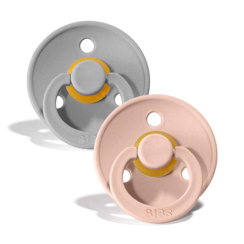 BIBS Fopspeen 0-6 Maanden Cloud/Blush