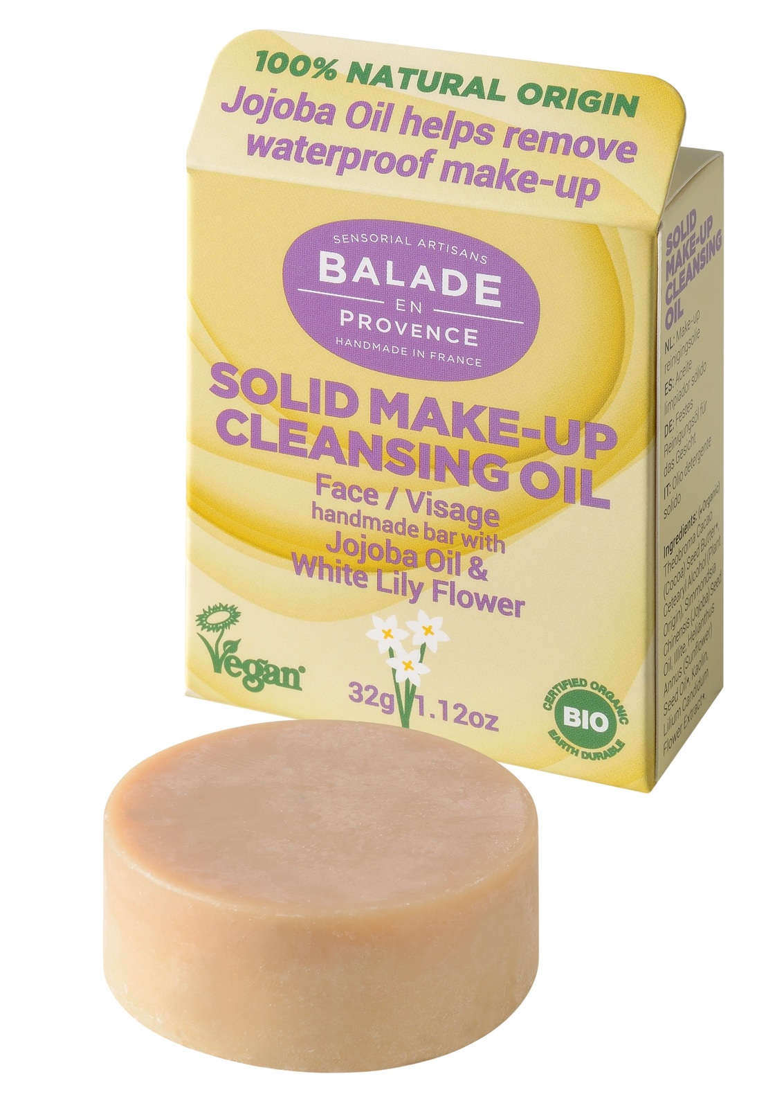 Balade en Provence Solid Make-Up Cleansing Oil