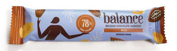 Balance Chocoladereep Suikerarm Melk