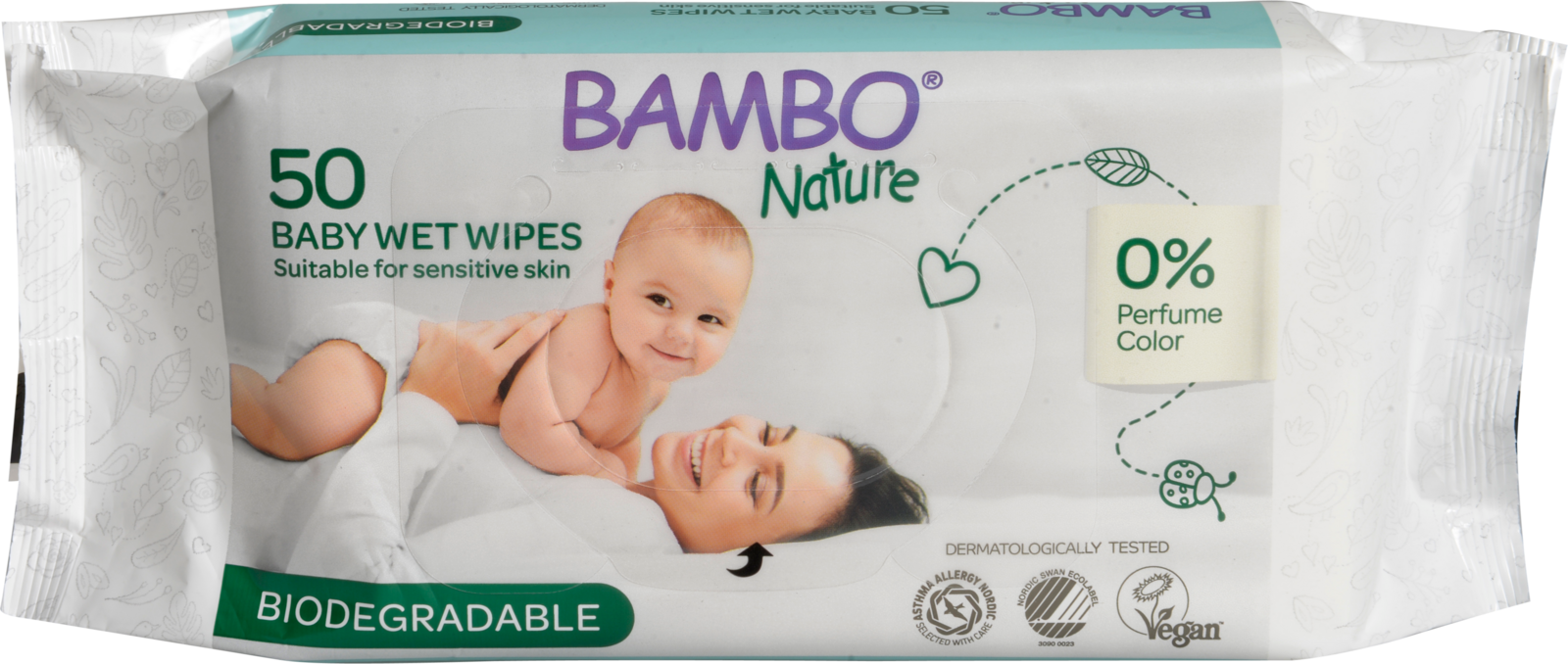 Image of Bambo Nature Bio Babydoekjes