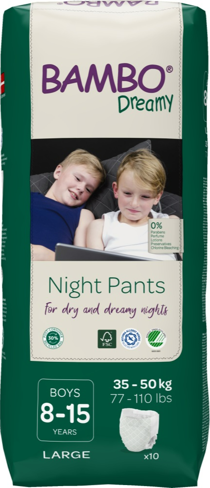 Bambo Nature Dreamy Pants Large 8-15 jaar - voor jongens