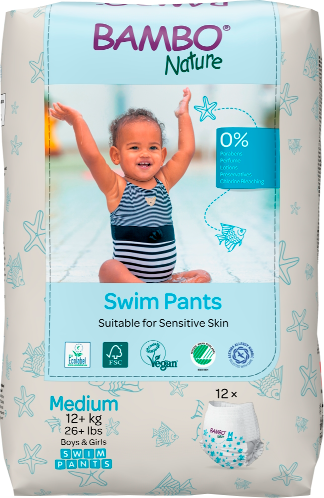 Bambo Nature - Swim Pants - M - 12+ KG