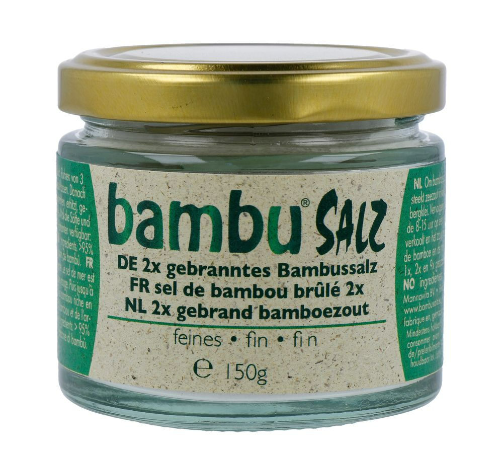 Bambu Salz Bamboezout Fijn 2x Gebrand afbeelding