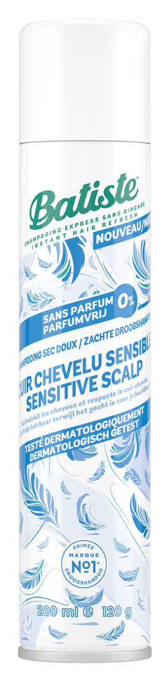 Batiste Sensitive Zachte Droogshampoo afbeelding
