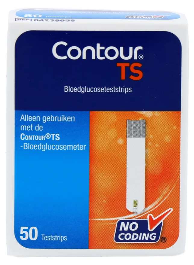 Bayer Contour TS Teststrips afbeelding