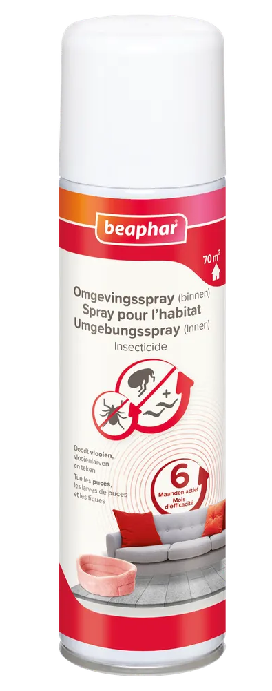 Beaphar Omgevingsspray Vlooien, Vlooienlarven en Teken afbeelding