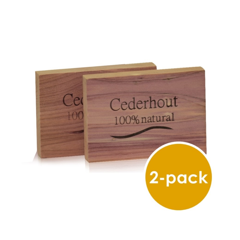 Beautylin Anti-Mot Cederhouten Ladeblok 2st