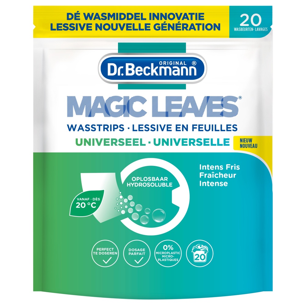 Dr Beckmann Magic Leaves Wasstrips Universeel