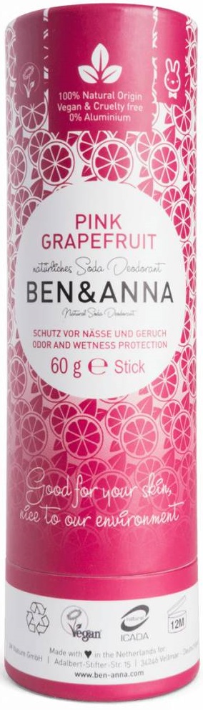 Ben & Anna Deostick Pink Grapefruit