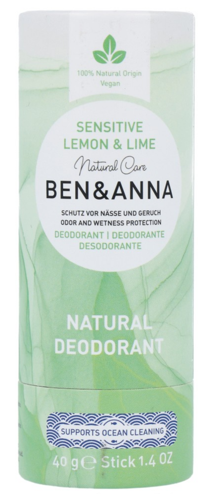 Ben & Anna Lemon & Lime Sensitive Deo Stick