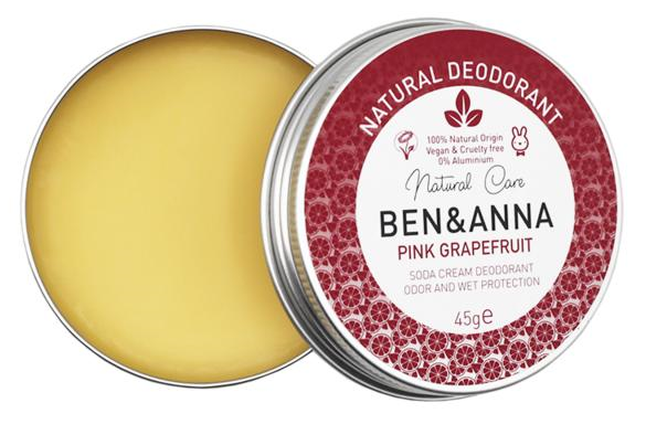 Ben & Anna Deodorant Crème - Pink Grapefruit afbeelding