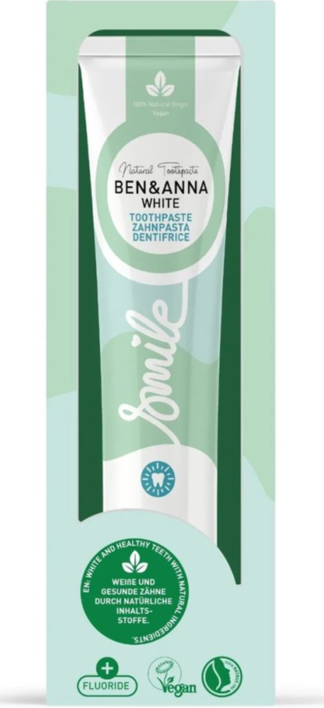 Ben & Anna White Toothpaste afbeelding
