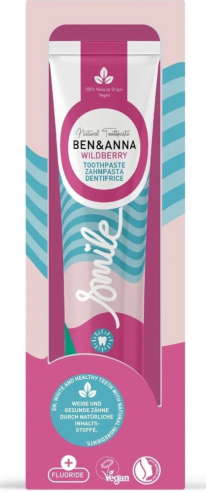 Ben & Anna Wildberry Toothpaste afbeelding