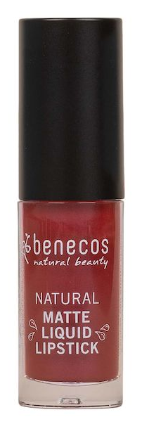 Benecos Natural Matte Liquid Lipstick Bloody Berry afbeelding
