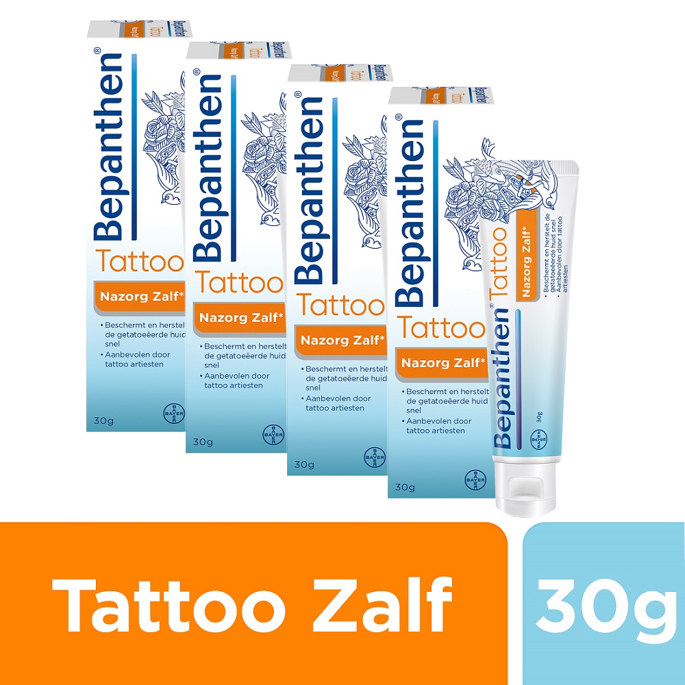 Bepanthen Tattoo Nazorg Zalf Multiverpakking