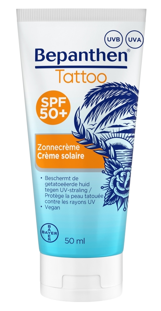 Bepanthen Tattoo Zonnecrème SPF50+