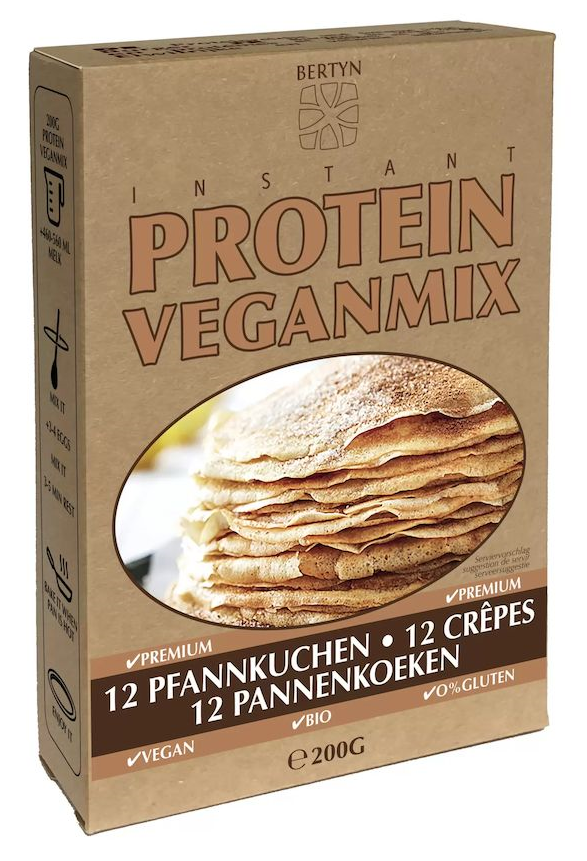 Bertyn Protein Veganmix Pannenkoeken