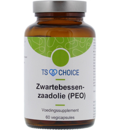 TS Choice Zwartebessenzaadolie (PEO) Capsules afbeelding