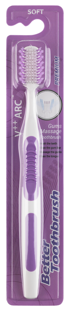 Better Toothbrush Premium Soft Paars