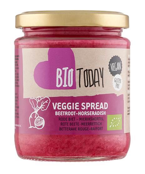 BioToday Rode Biet-Mierikswortel Veggie Spread
