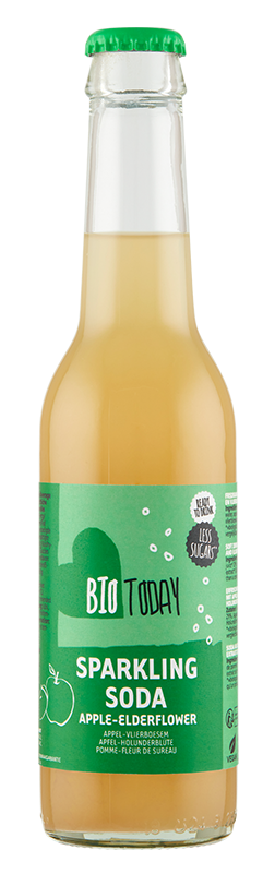 BioToday Sparkling Soda Appel-Vlierbloesem afbeelding