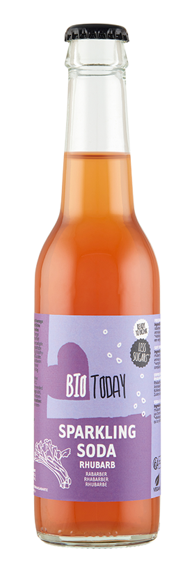 BioToday Sparkling Soda Rabarber afbeelding
