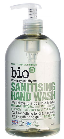 Bio D Sanitising Hand Wash Rosemary & Thyme