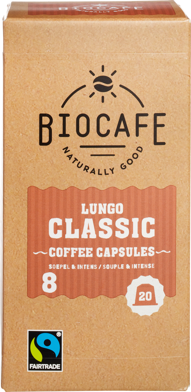 Bio Cafe Koffiecapsules Lungo Classic
