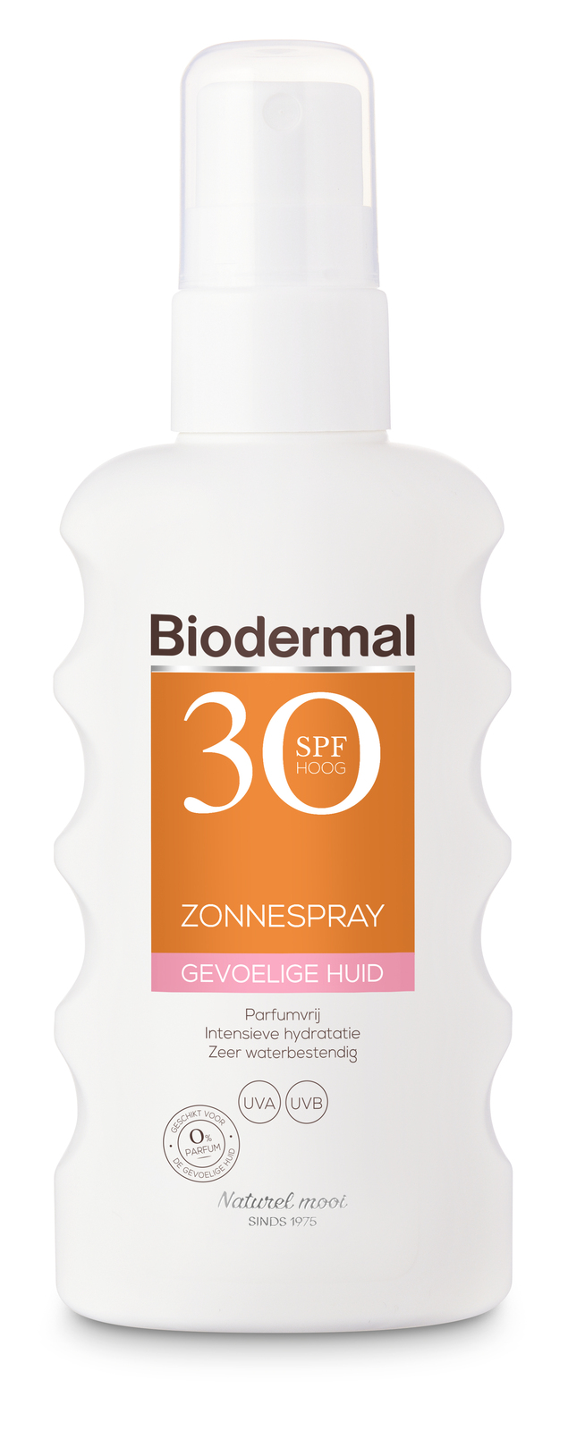Image of Biodermal Gevoelige Huid Zonnespray - Zonnebrand met SPF30 