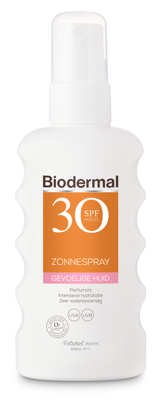 Image of Biodermal Gevoelige Huid Zonnespray - Zonnebrand met SPF30