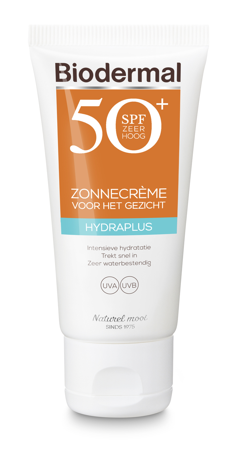 Image of Biodermal Hydraplus Zonnecrème Gezicht SPF50+ 