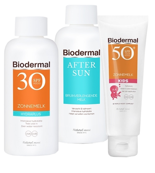 Biodermal Zon Familie Pakket Zonnemelk afbeelding