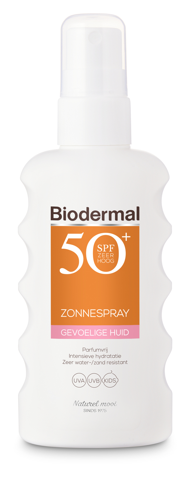 Image of Biodermal Zonnebrand spray voor de gevoelige huid SPF 50+, ook geschikt voor kinderen