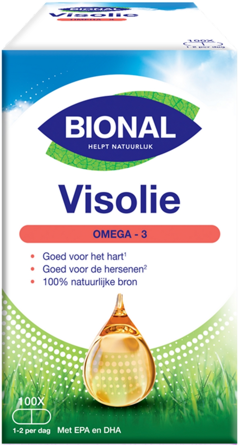 Bional Visolie Omega-3 Vetzuren Capsules 100st