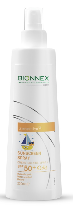 Image of Bionnex Preventiva Sunscreen Spray Kids SPF 50+ 