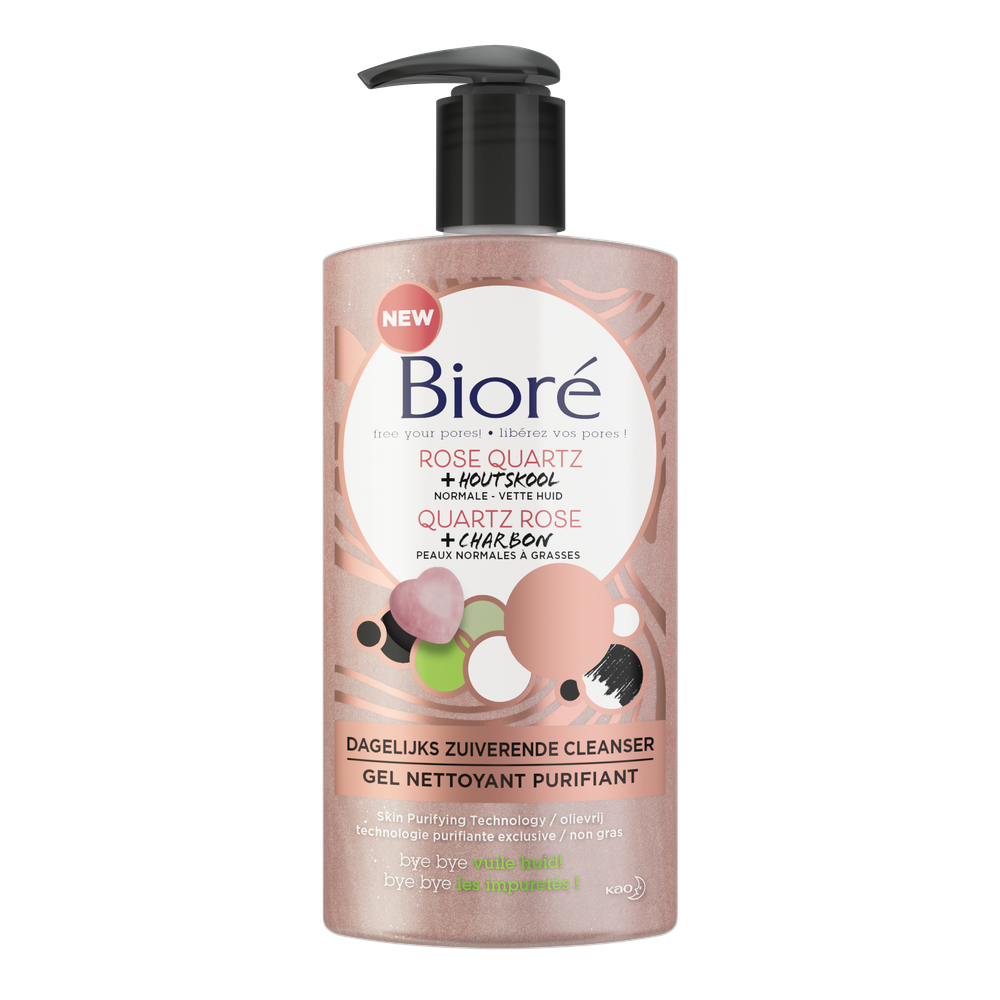Biore Cleanser Roze Quartz