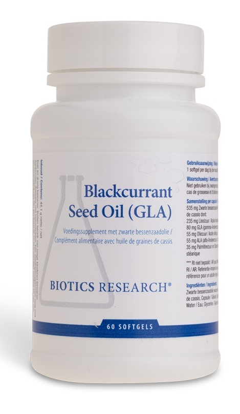 Biotics Blackcurrant Seed Oil (GLA) Softgels