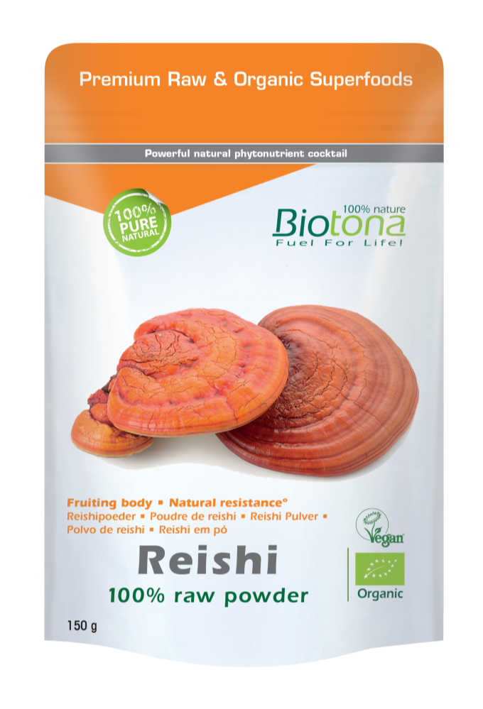 Image of Biotona Reishi 100% Raw Powder 