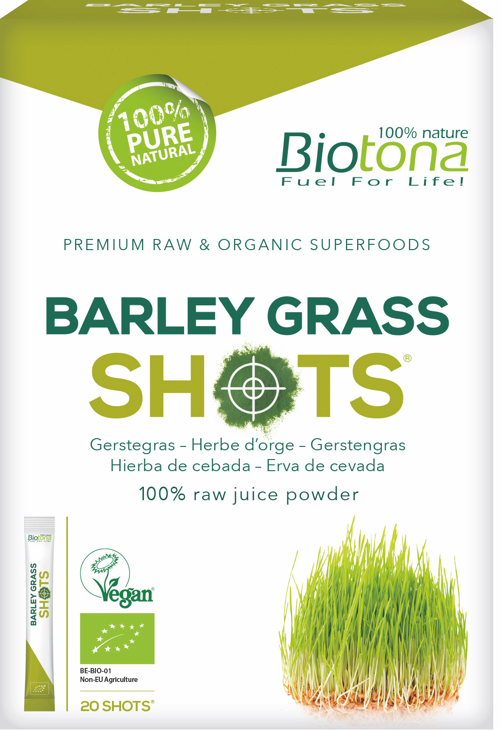 Biotona Barley Grass Shots
