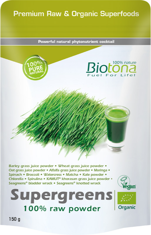 Biotona Supergreens Raw Poeder