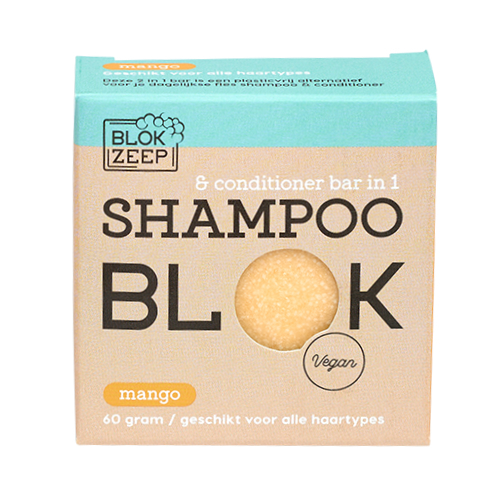 Blokzeep Shampoo & Conditioner Bar Mango