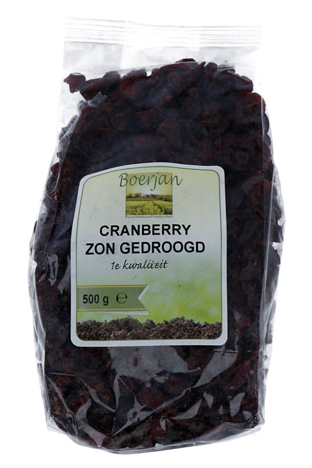 Boerjan Cranberry Zon Gedroogd