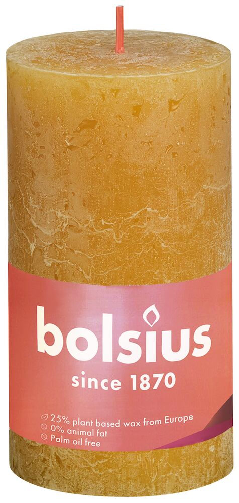 Bolsius Stompkaars Yellow 130/68 afbeelding